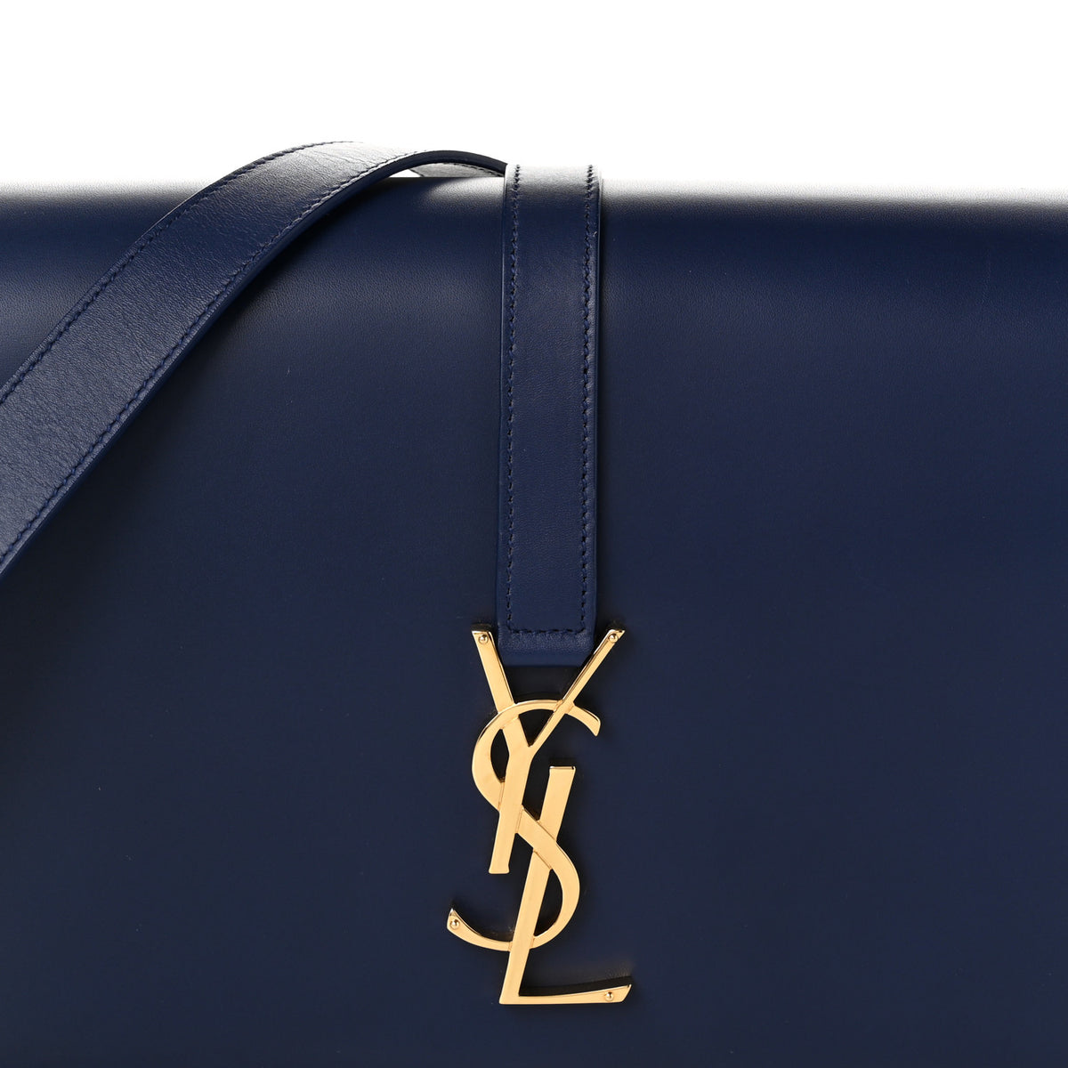Smooth Calfskin Medium Classic Monogram Universite Bag Royal Blue