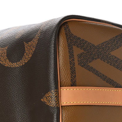 Louis Vuitton Reverse Monogram Giant Speedy Bandouliere 30 10 of 14