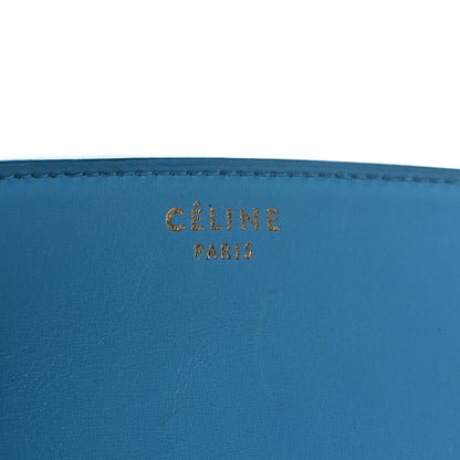 Celine Box Calfskin Medium Classic Box Flap Bag Blue 6 of 11