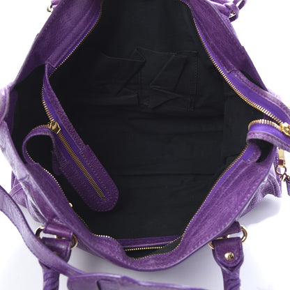 Balenciaga Agneau Giant 12 Gold Hardware City Ultraviolet 4 of 13