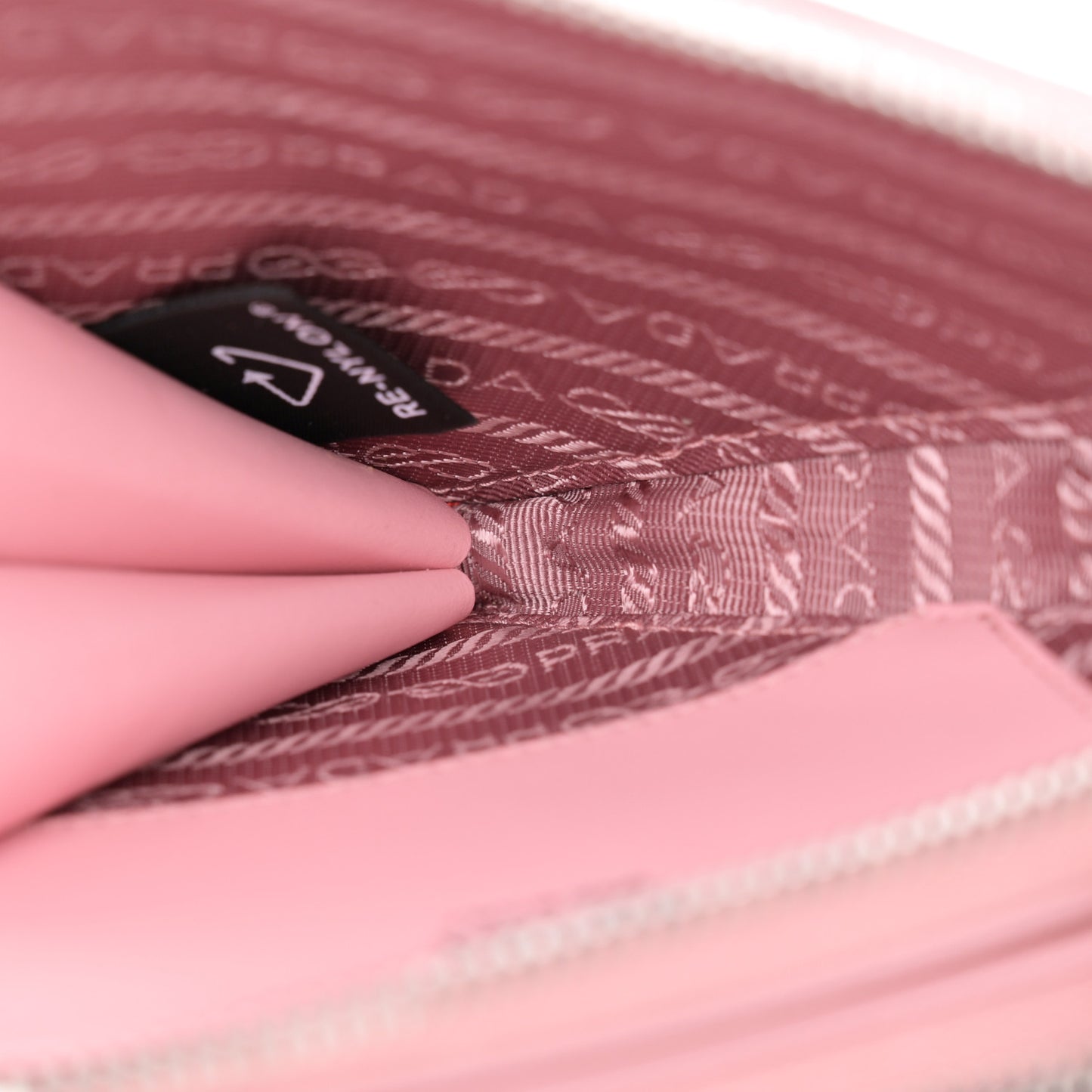 Saffiano Mini Triangle Crossbody Pouch Petalo