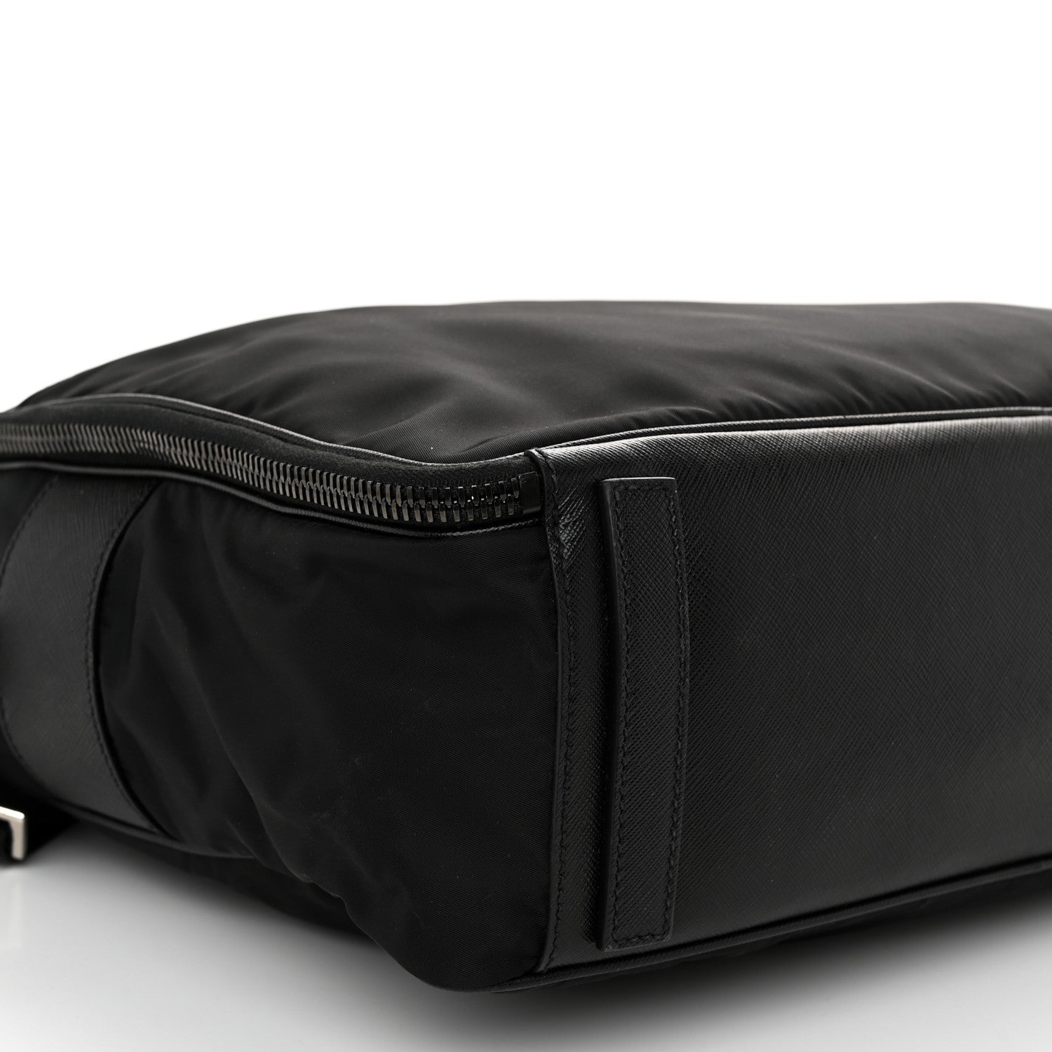 Prada Tessuto Nylon Saffiano Briefcase Black 10 of 12