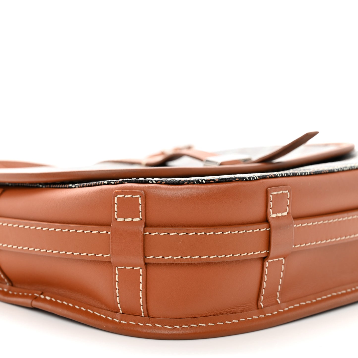 Goyardine Belvedere II PM Messenger Bag Black Gold