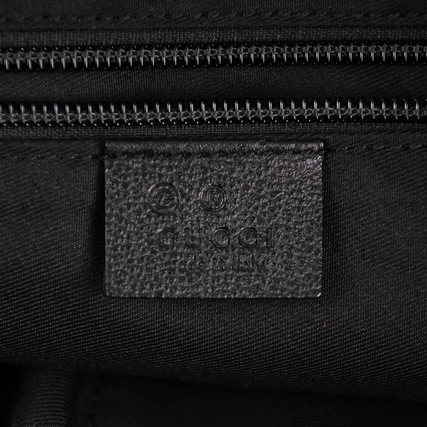 Nylon Monogram Large Web Handle Vertical Tote Black