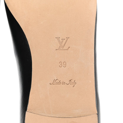 Louis Vuitton Lambskin Capucines Flat Ballerinas 39 Black 7 of 9