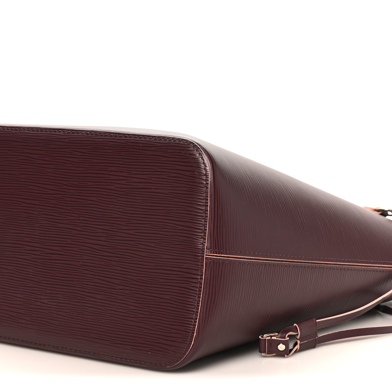 Louis Vuitton Epi Neverfull MM Prune Rose Poudre 10 of 11