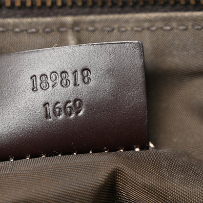 Gucci GG Plus Monogram Large Toiletry Case Brown 7 of 8
