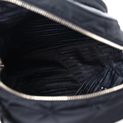 Prada Nylon Tessuto Impuntu Quilted Backpack Black 5 of 8