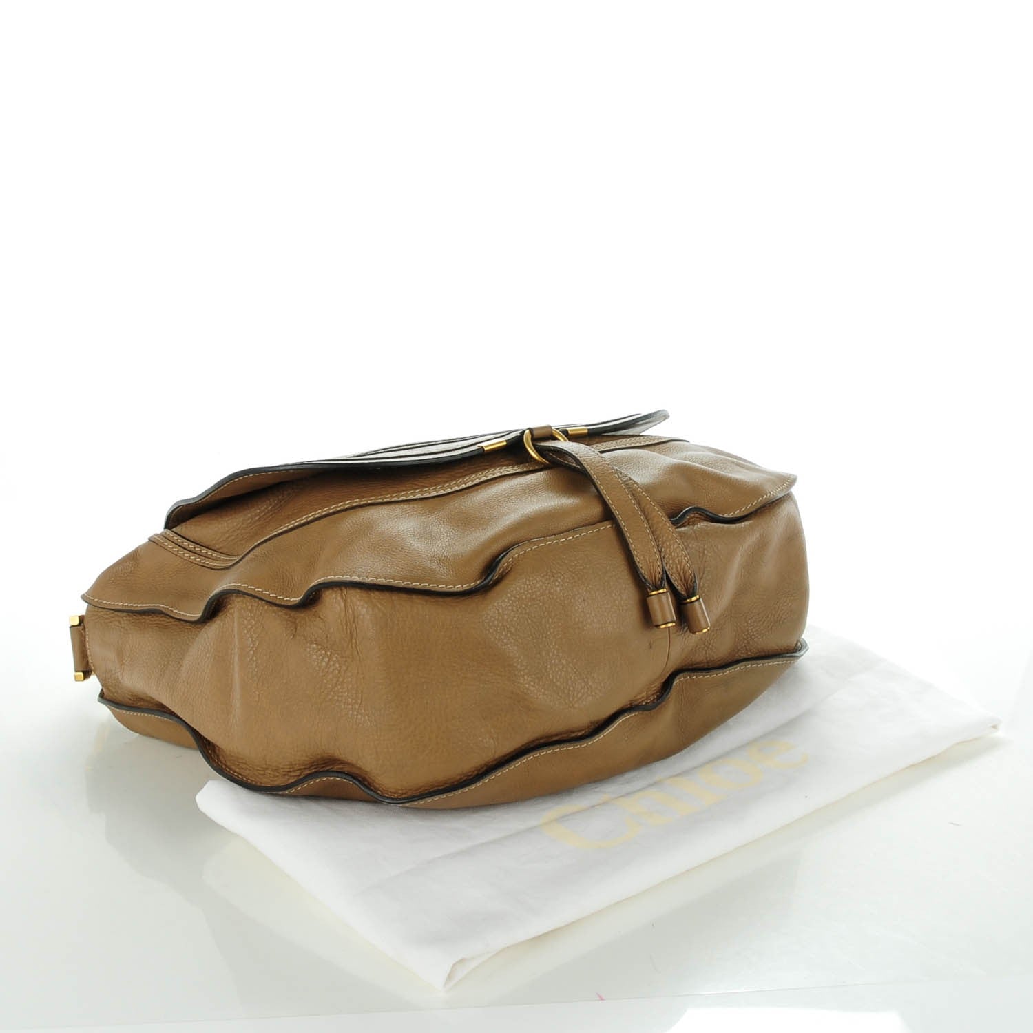 Chloe Calfskin Large Marcie Hobo Nut 4 of 8