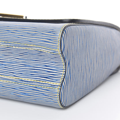 Louis Vuitton Epi Twist Shoulder Bag MM Denim Light 10 of 11