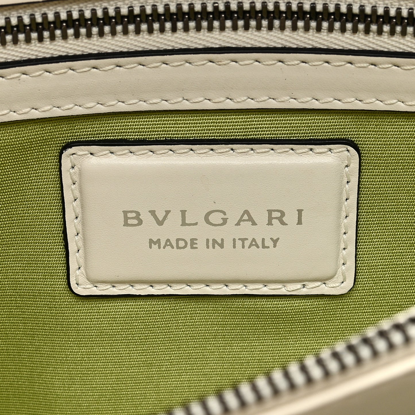 Calfskin Plisse Serpenti Forever Shoulder Bag White