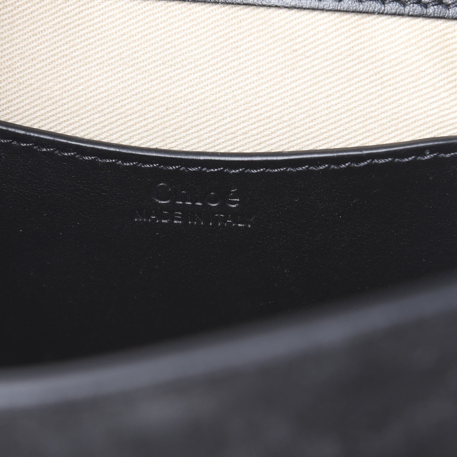 Chloe Grained Calfskin Large Tess Bag Black 5 of 14