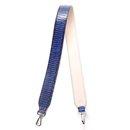 Fendi Elaphe Strap You Neon Blue 4 of 8