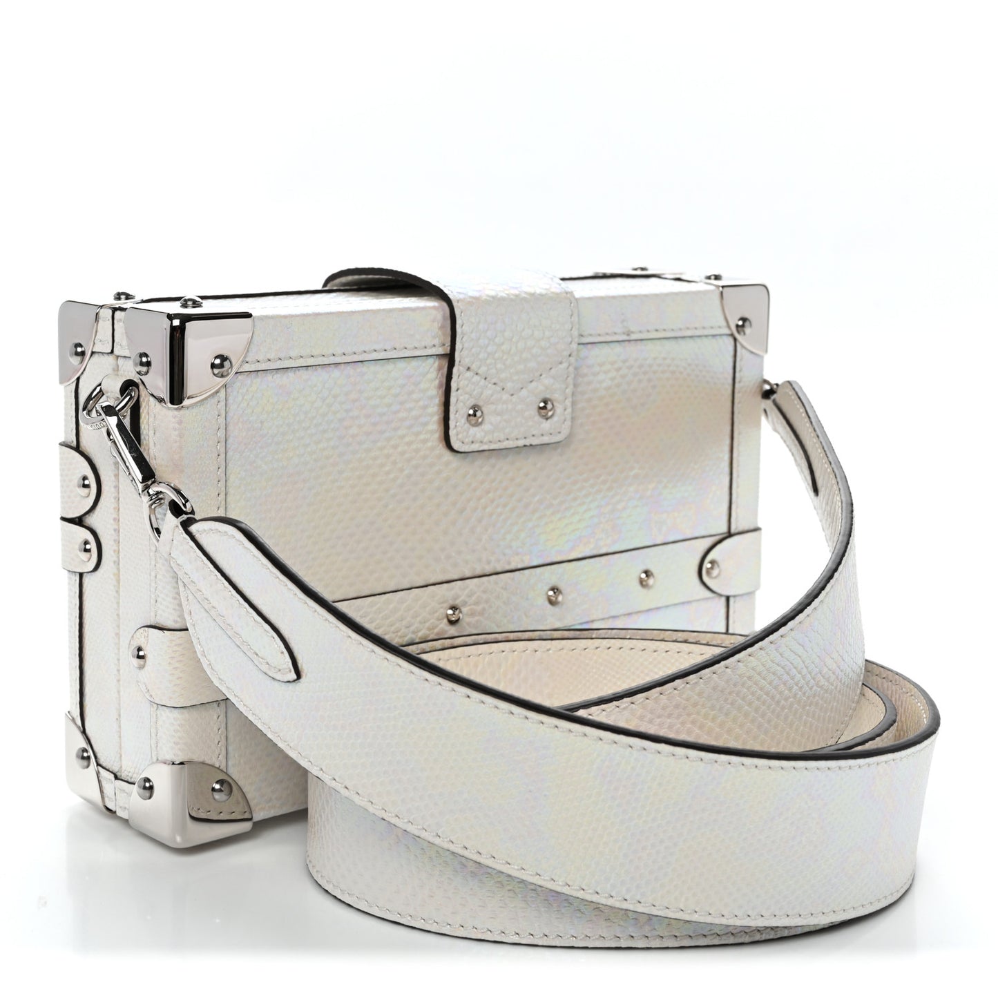 Karung Petite Malle White Petrol