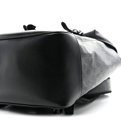 Gucci GG Supreme Monogram Azalea Calfskin Medium Retro Interlocking G Backpack Black 9 of 9