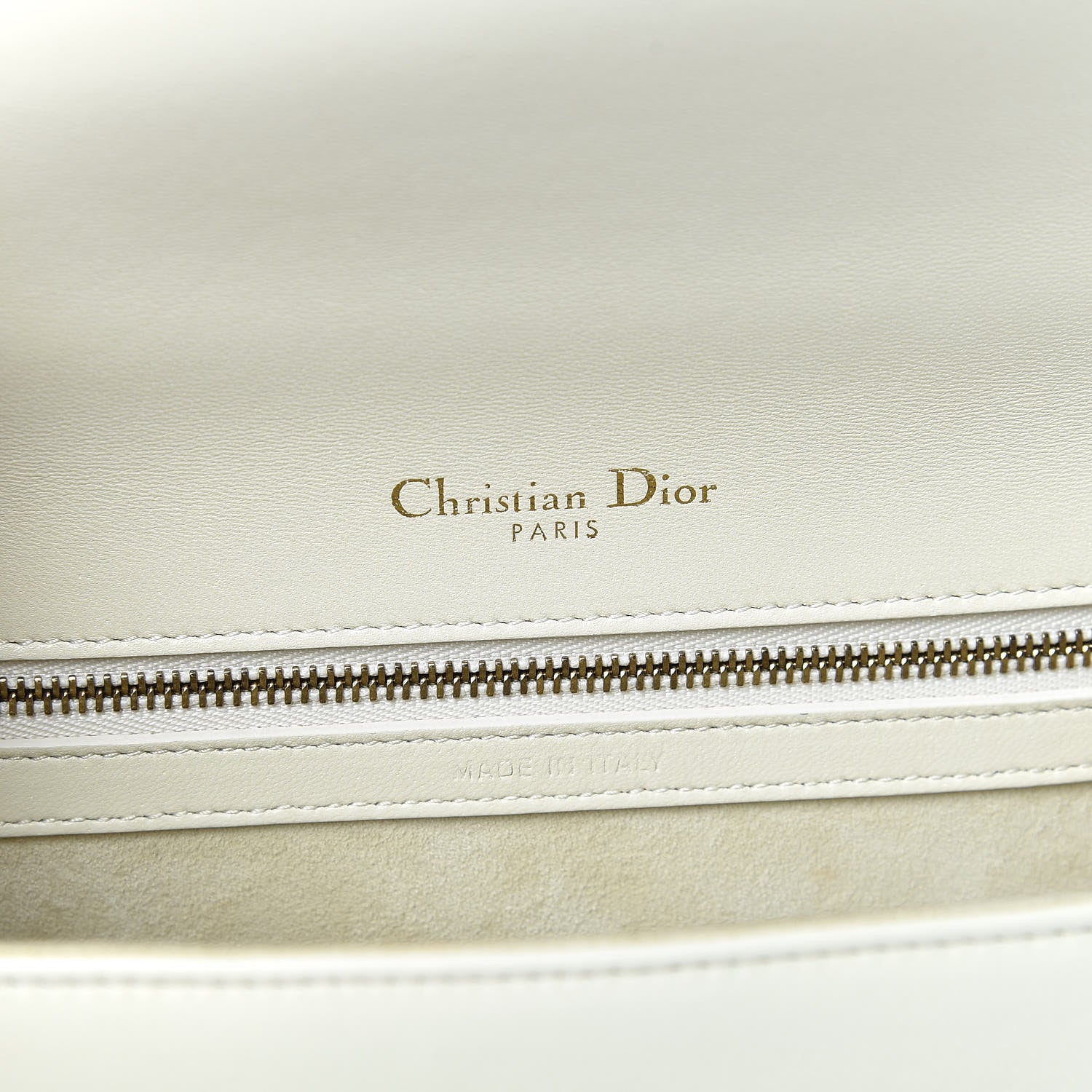 Christian Dior Lambskin Studded Medium Diorama Flap Bag Latte 8 of 11