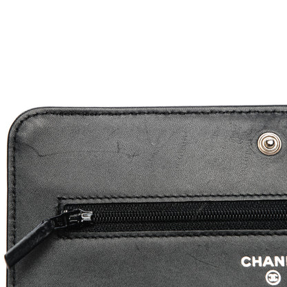 Chanel Caviar Timeless CC Wallet On Chain WOC Black 9 of 10