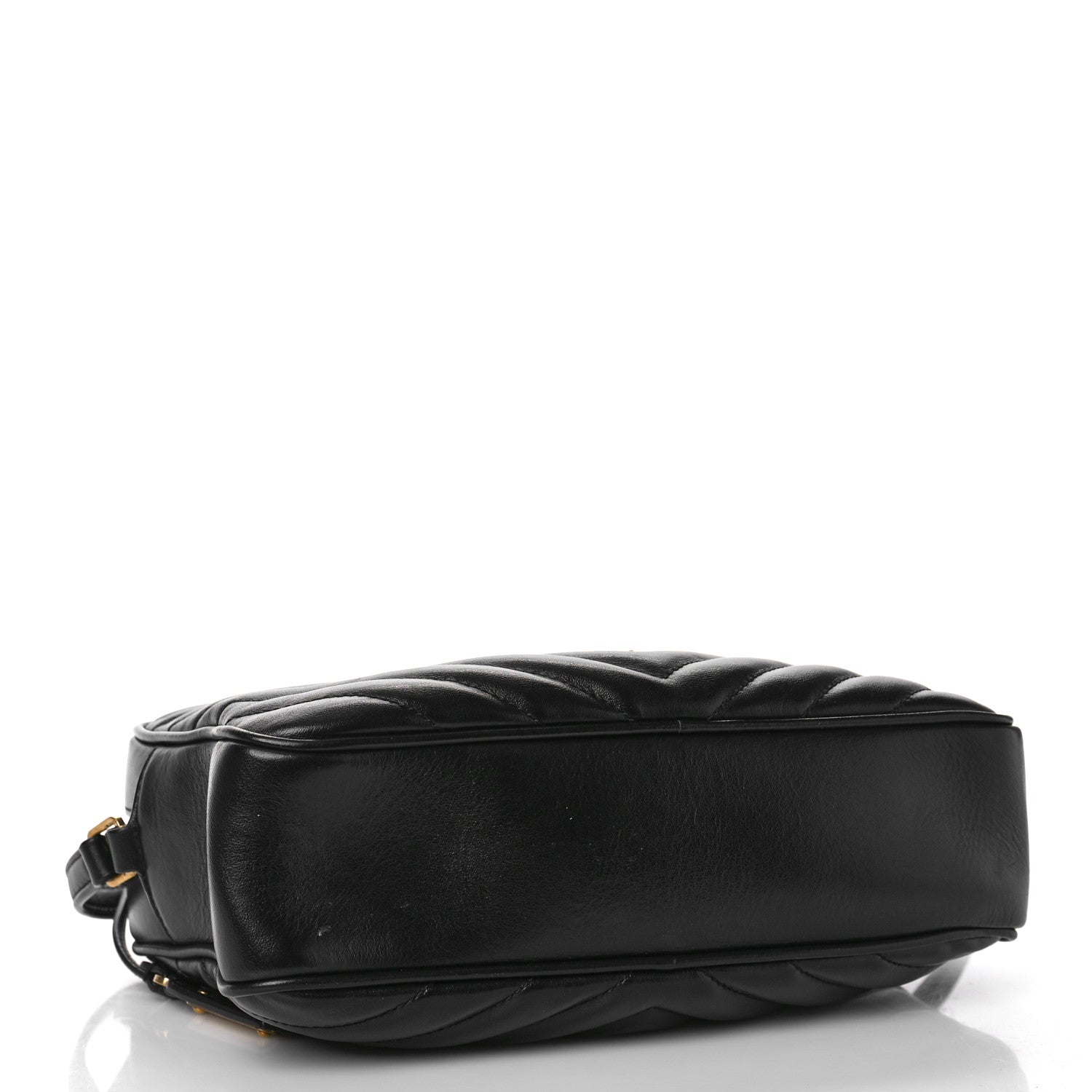 Saint Laurent Calfskin Matelasse Monogram Lou Camera Bag Black 4 of 9