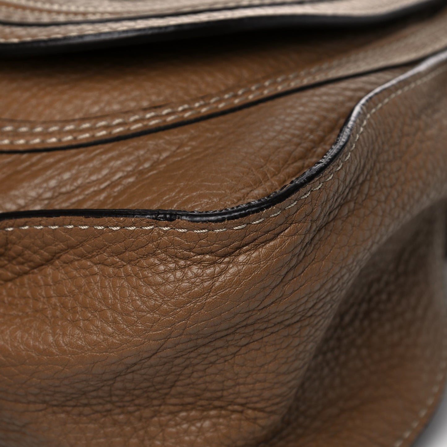 Calfskin Medium Marcie Satchel Nut
