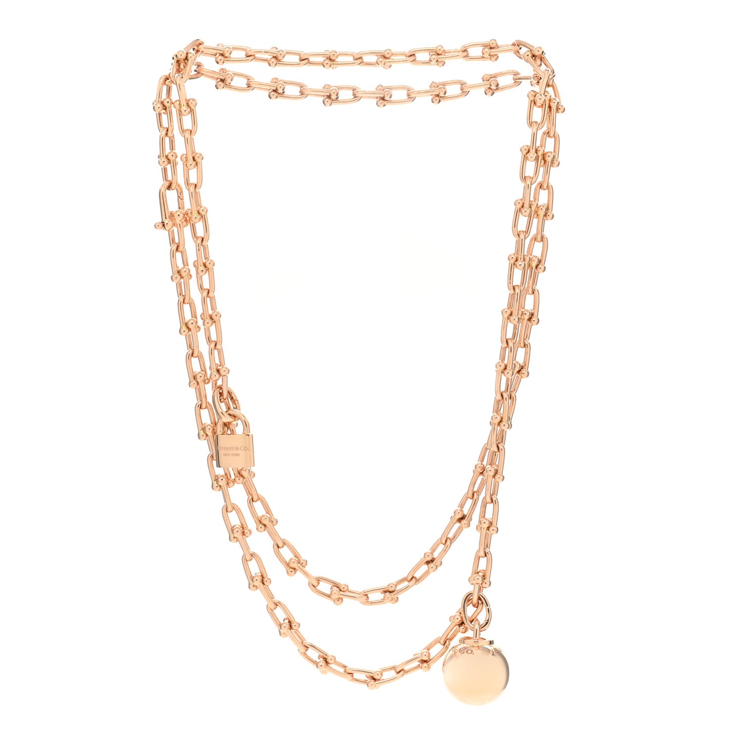 18K Rose Gold HardWear Wrap Necklace