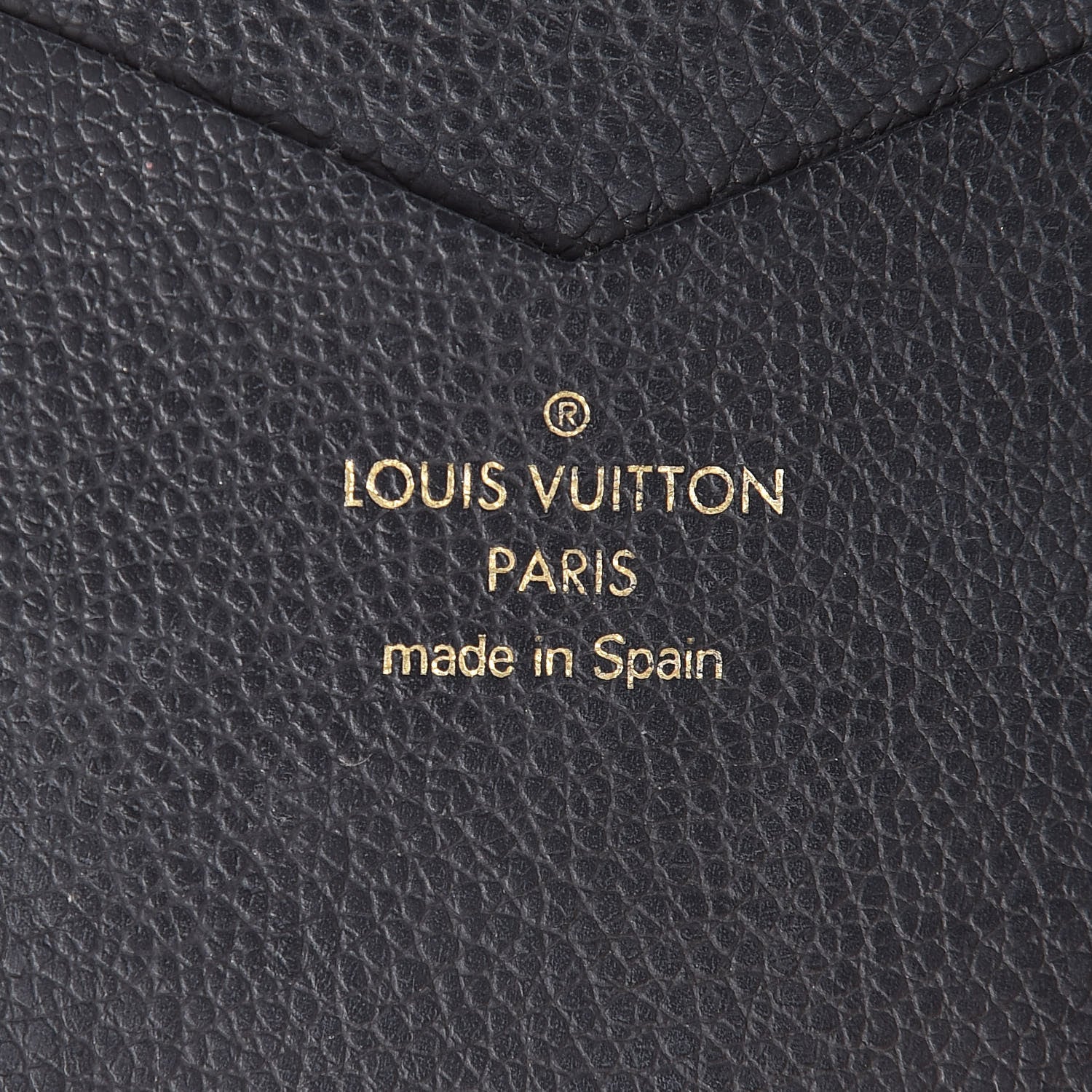 Louis Vuitton Empreinte iPhone X/XS Folio Case Black 6 of 10