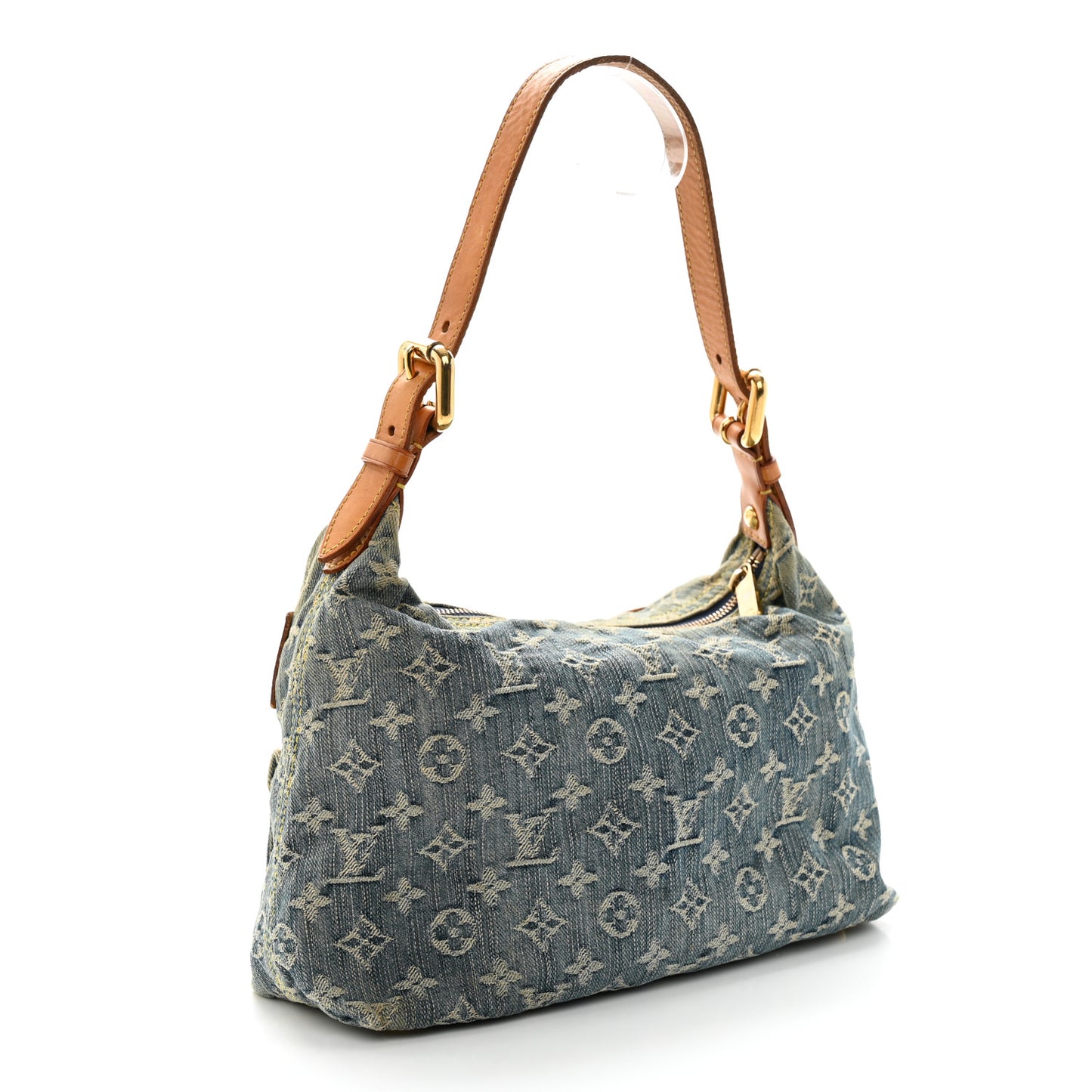 Monogram Denim Baggy PM Blue