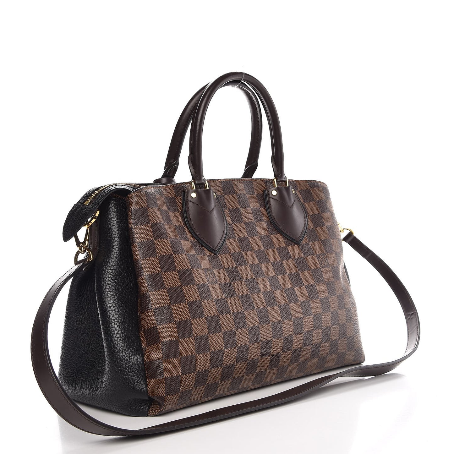 Cuir Taurillon Damier Ebene Normandy Black