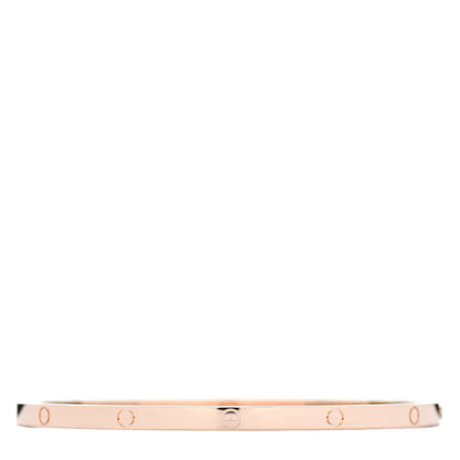 Cartier 18K Pink Gold Small LOVE Bracelet 19 1 of 4
