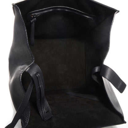 Celine Supple Calfskin Medium Phantom Luggage Black 5 of 9