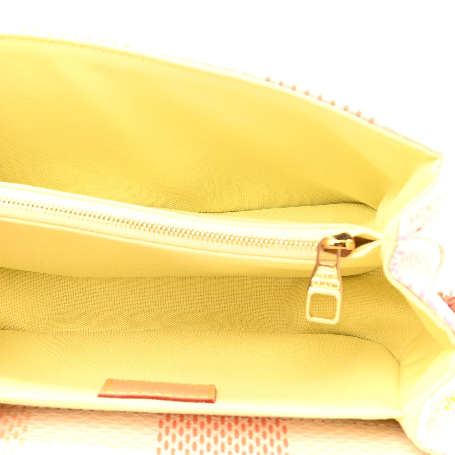 Louis Vuitton Damier Giant Pochette Metis East West Peach 5 of 11