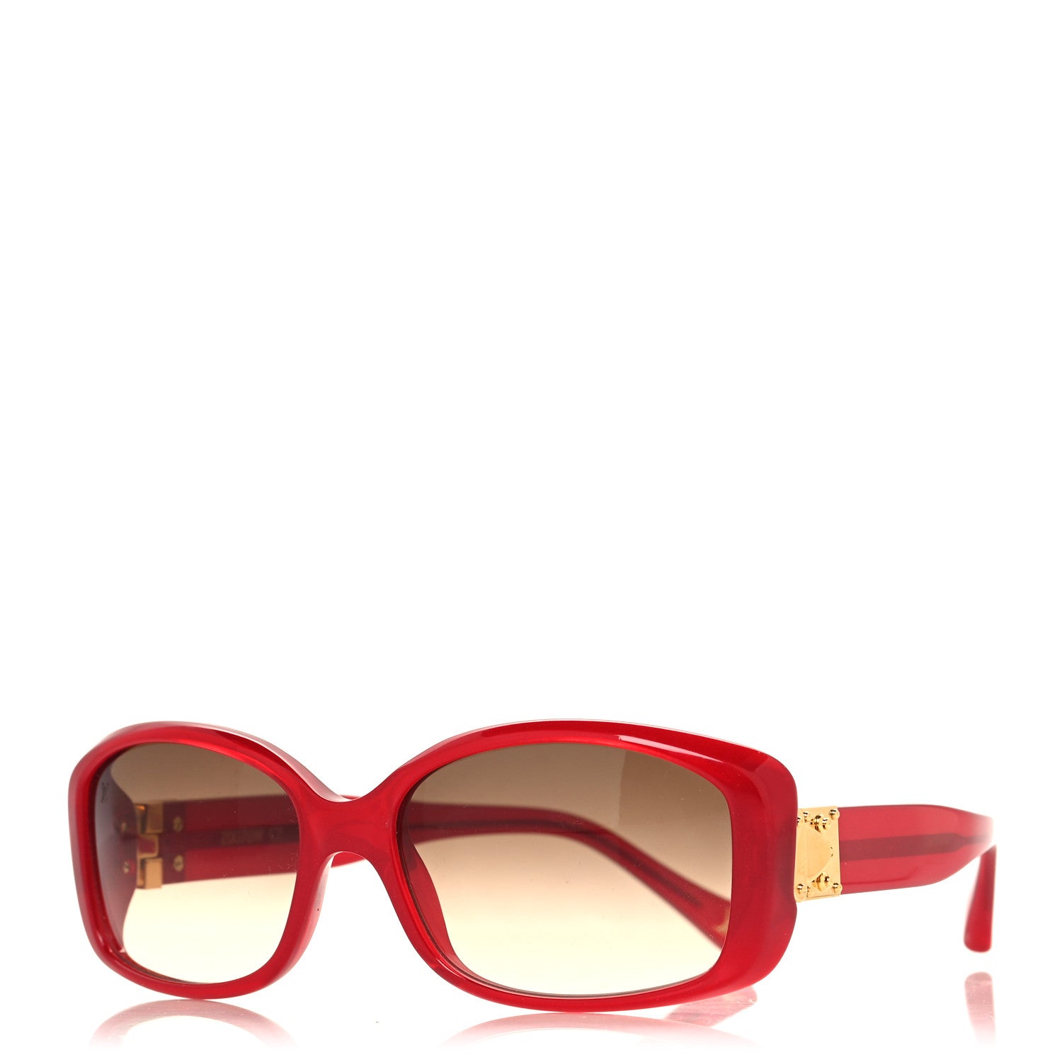 Louis Vuitton Acetate Soupcon GM Sunglasses Z0076W Pomme D'Amour 1 of 6