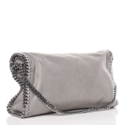 Stella McCartney Shaggy Deer Falabella Fold Over Tote Grey 6 of 12