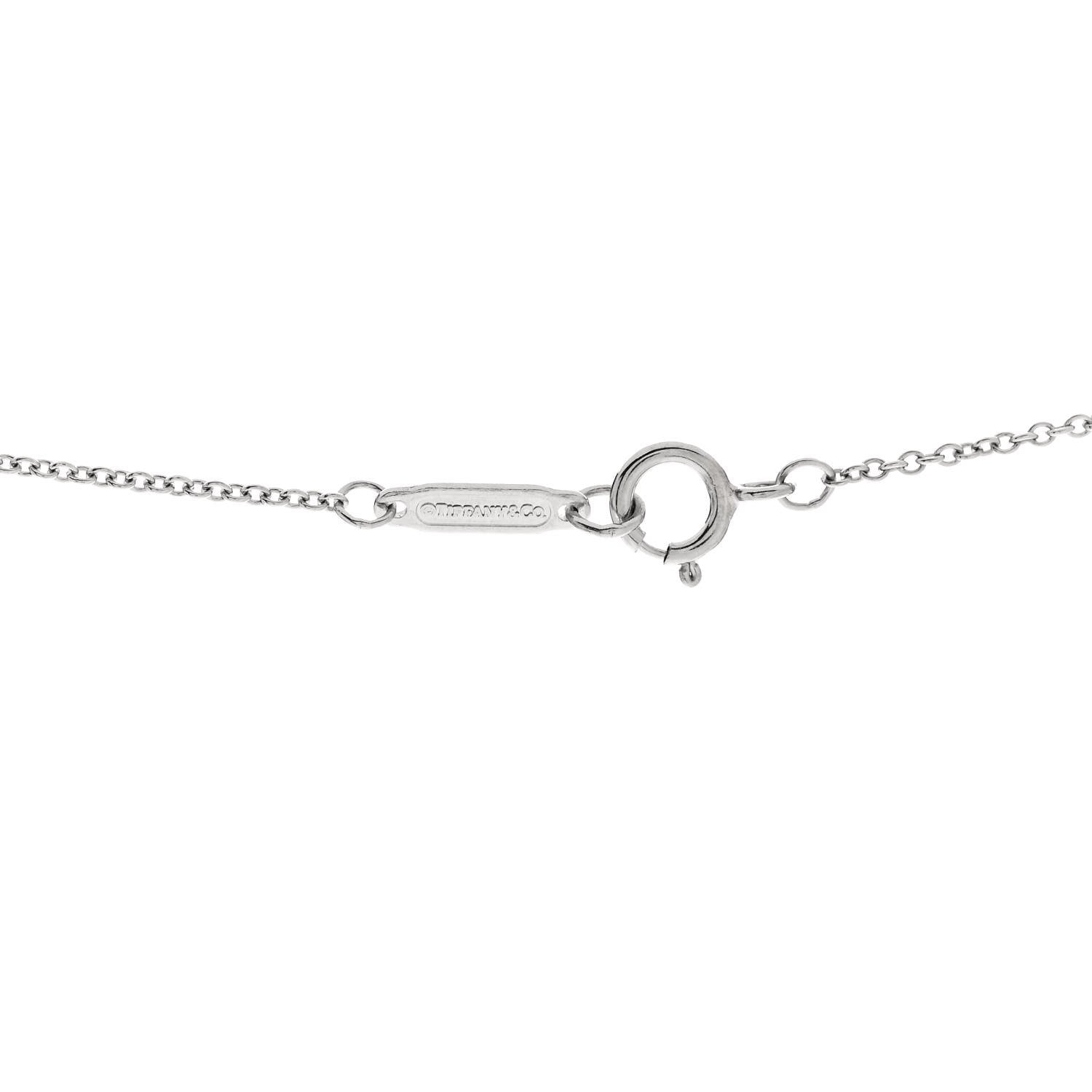Tiffany Platinum Diamond Large Victoria Necklace 4 of 6