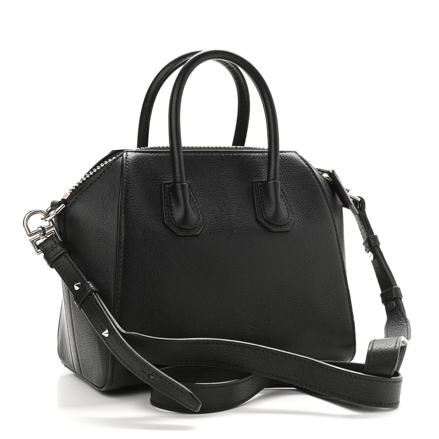 Givenchy Sugar Goatskin Mini Antigona Black 3 of 11