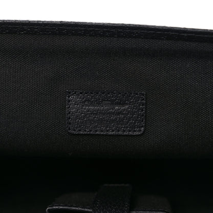 Salvatore Ferragamo Pigskin Chelsea Briefcase Black 6 of 8