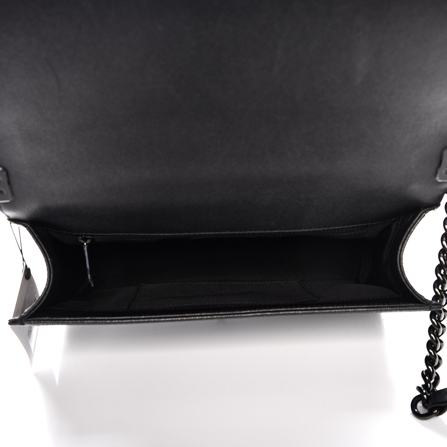 Chanel Caviar Quilted New Medium Boy Flap So Black 7 of 9