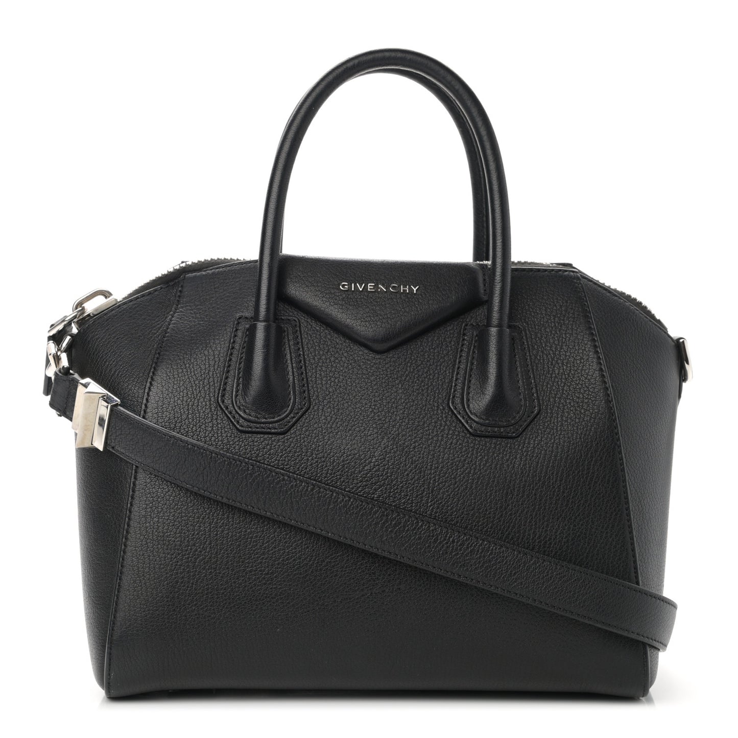 Sugar Goatskin Small Antigona Black
