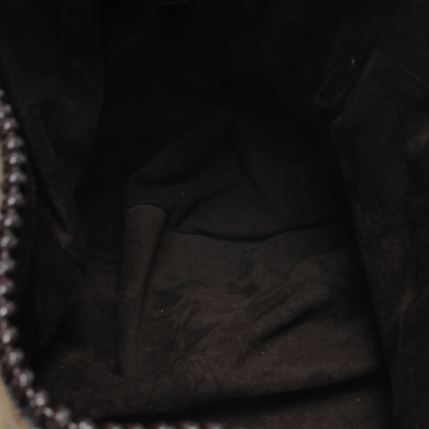 Ostrich Large Horsebit Chain Beige
