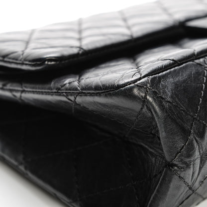 Chanel Aged Calfskin Quilted 2.55 Reissue 226 Flap Black 9 of 9