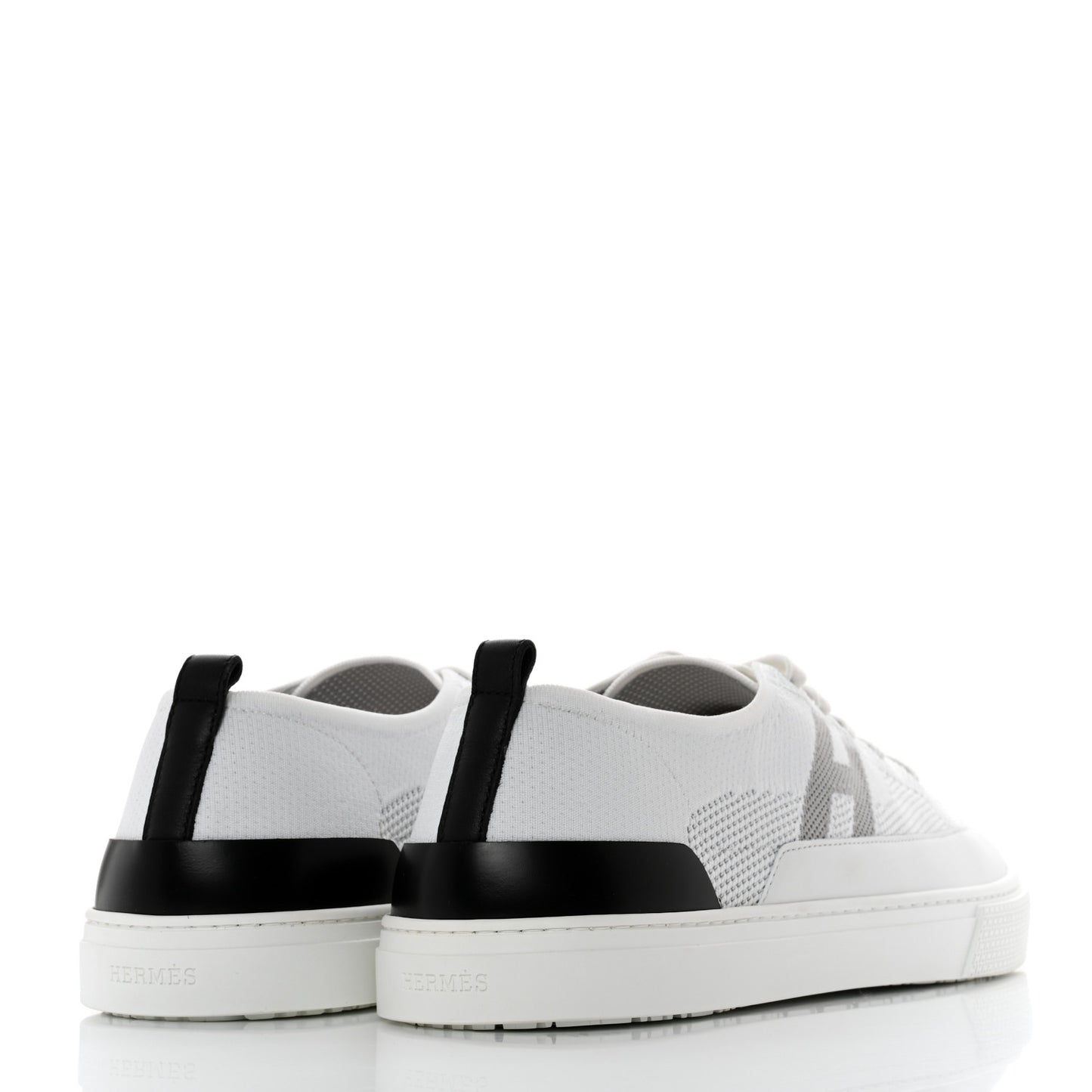 Calfskin Deep Sneakers 44 White Multicolor