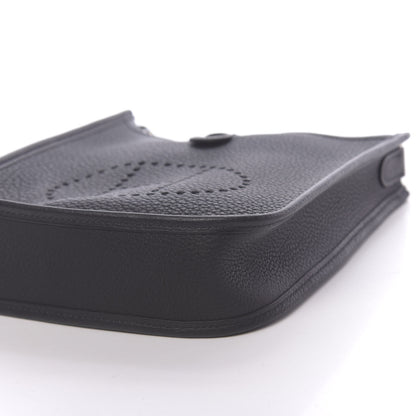 Hermes Taurillon Maurice Zigzag Evelyne TPM Black 9 of 11