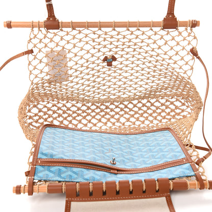 Goyard Goyardine Net Aligre Tote Blue 4 of 8