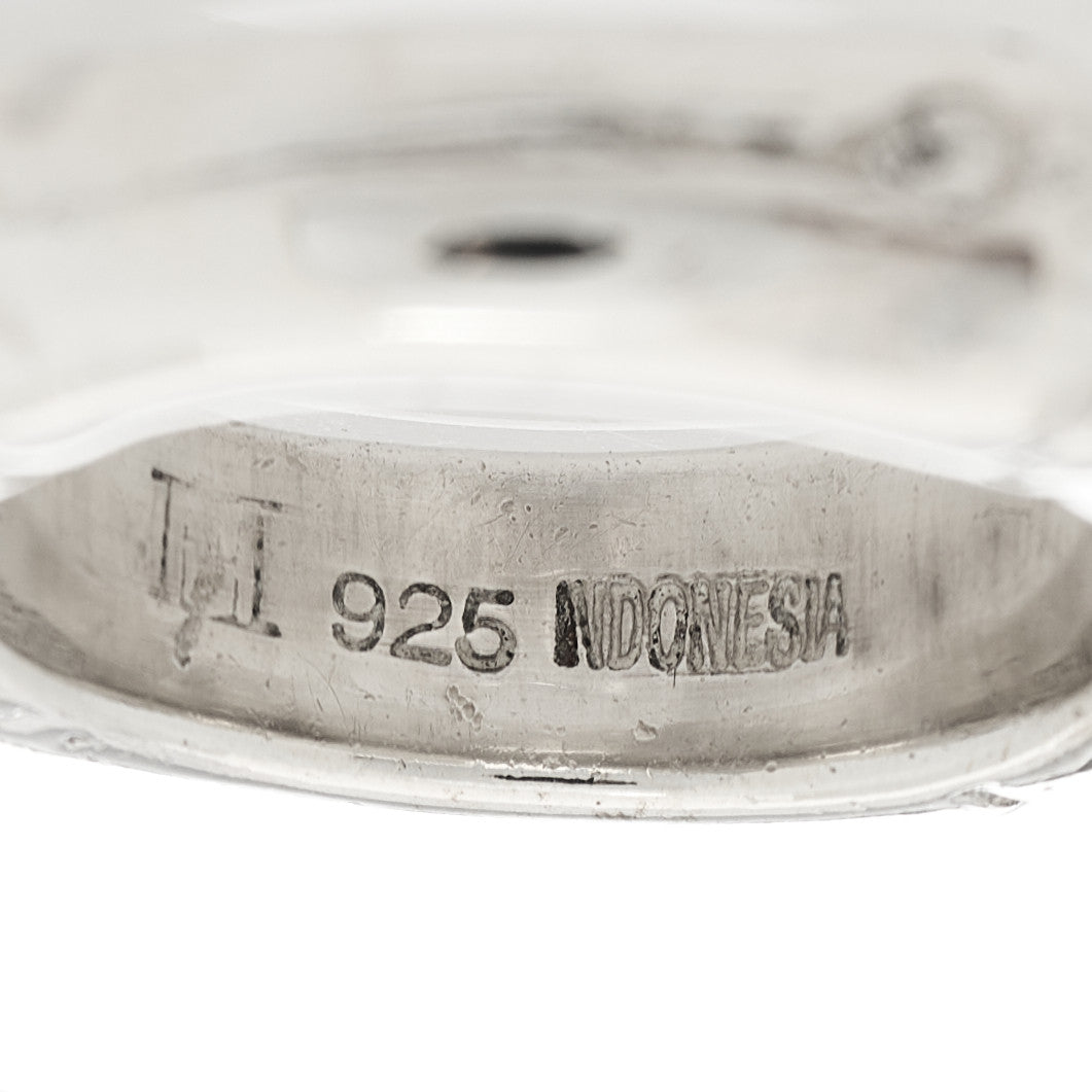 John Hardy Sterling Silver 6mm Bamboo Ring 50 5.5 4 of 4