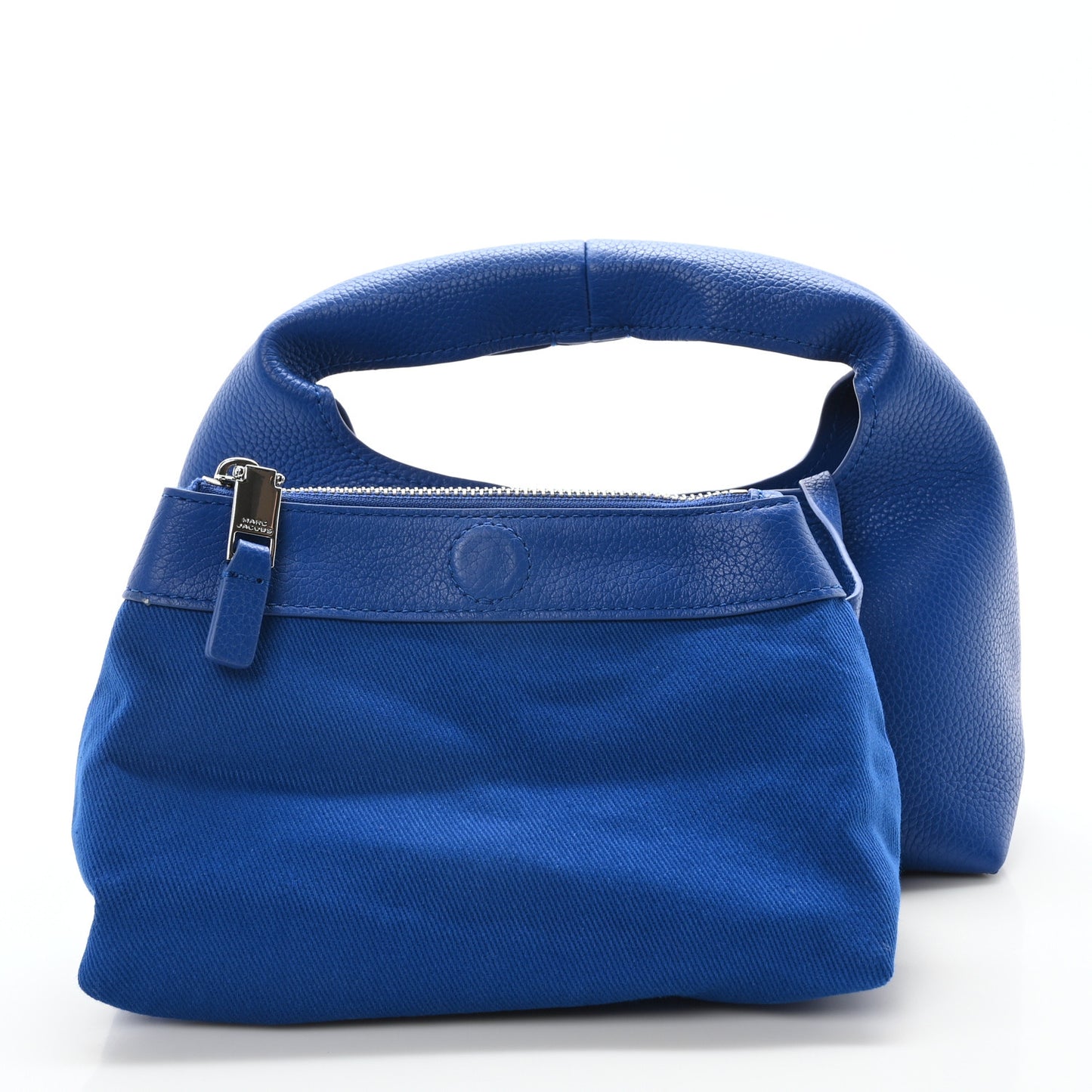 Grained Calfskin Mini The Sack Bag Cobalt