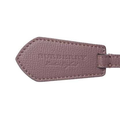 Burberry Haymarket Check Colours Small Lorne Bucket Crossbody Light Elderberry 8 of 12