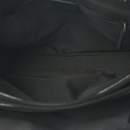 Gucci Nylon Monogram Bamboo Handle Bag Black 5 of 10