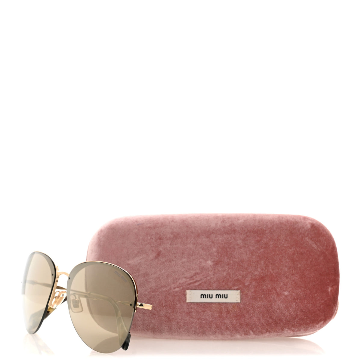 Aviator Sunglasses SMU53P Gold