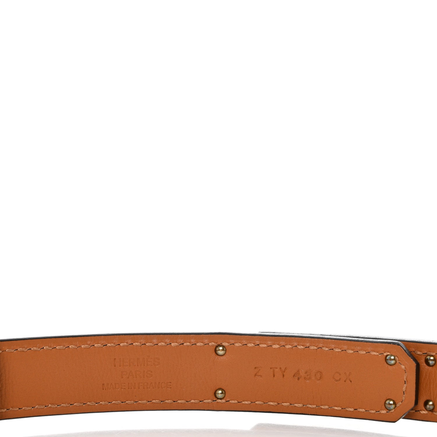 Hermes Epsom Kelly Belt Gold 3 of 4