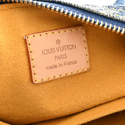 Louis Vuitton Monogram Denim Baggy PM Blue 6 of 10