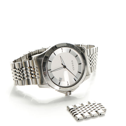Gucci Stainless Steel 38mm G-Timeless Quartz Watch 10 of 10